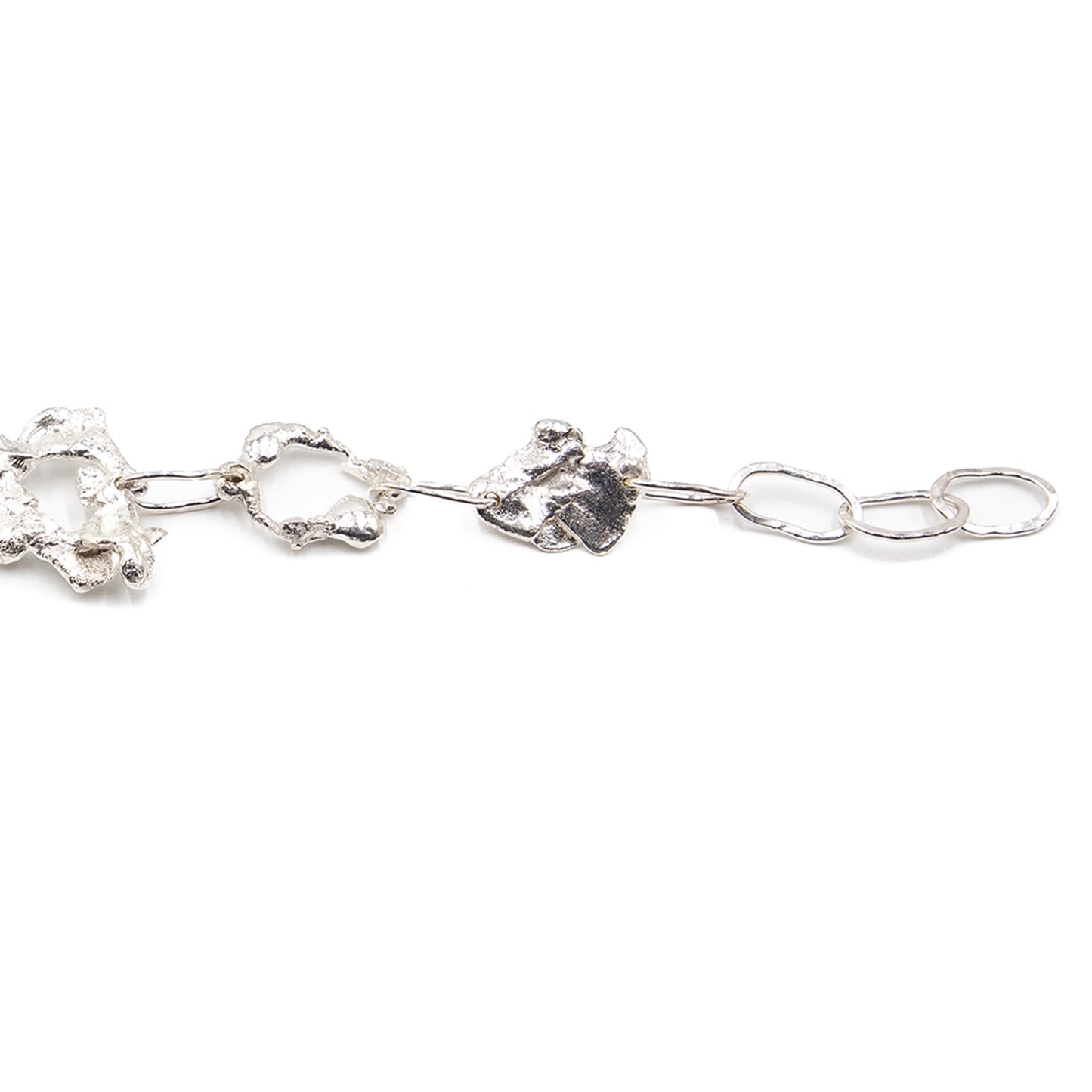 Sterling Melts Link Bracelet