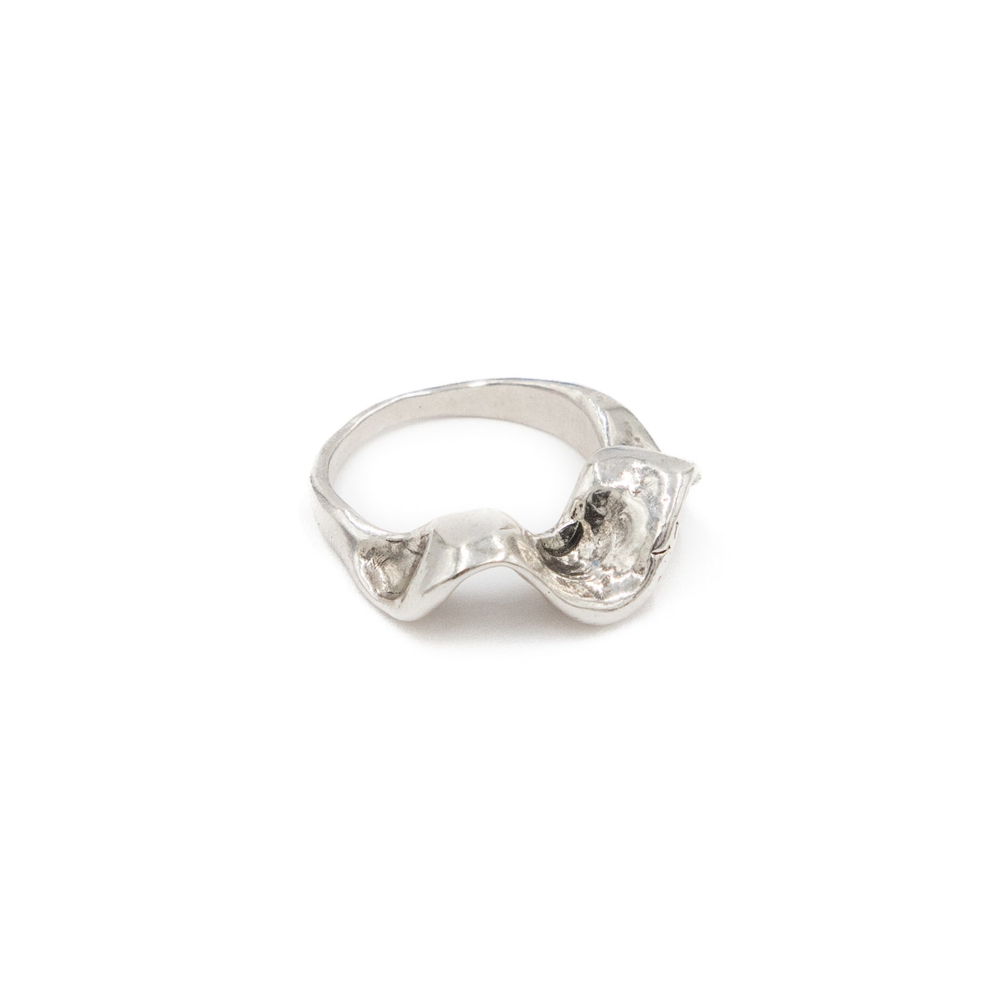 Sterling Silver Cast Ring