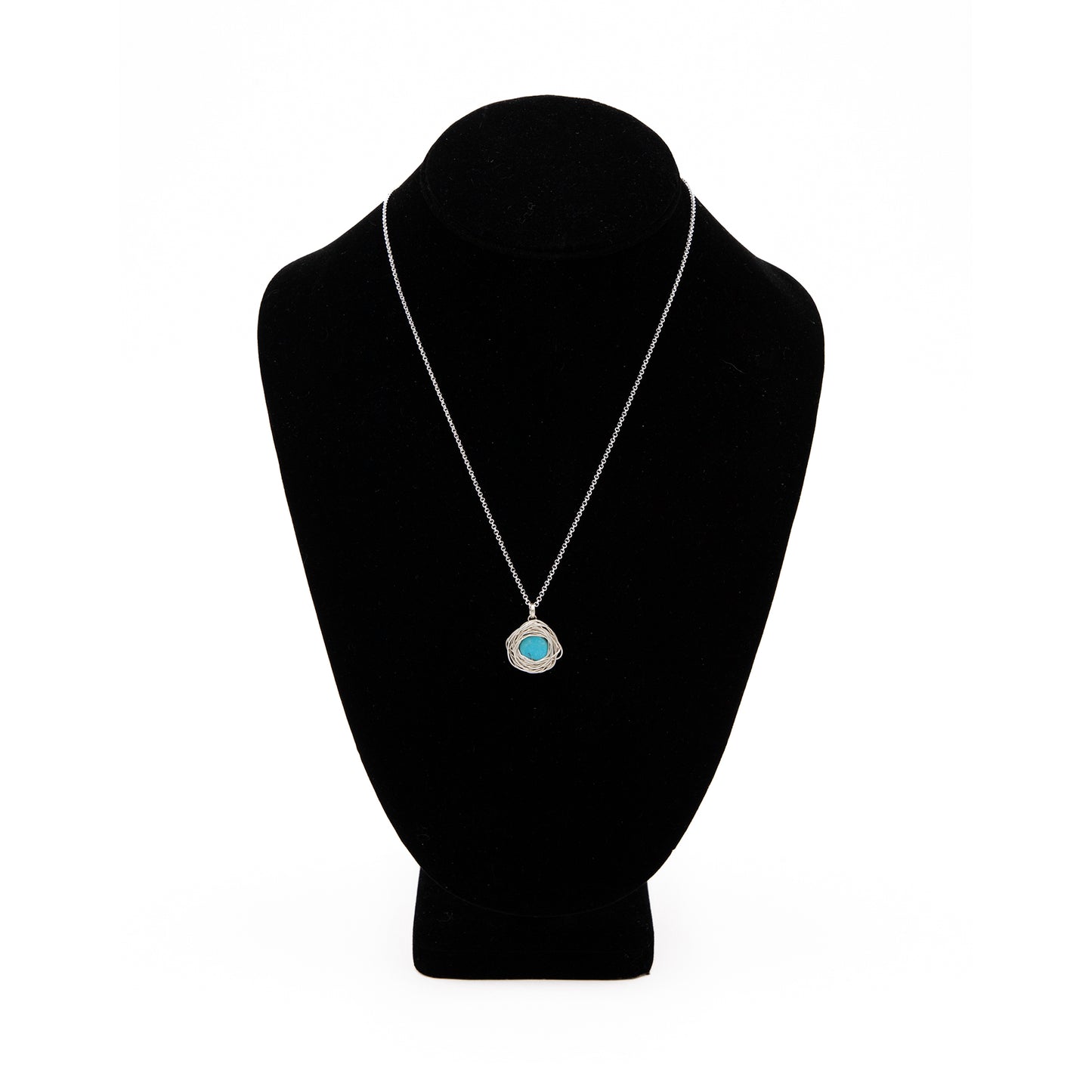 Turquoise Nest Necklace