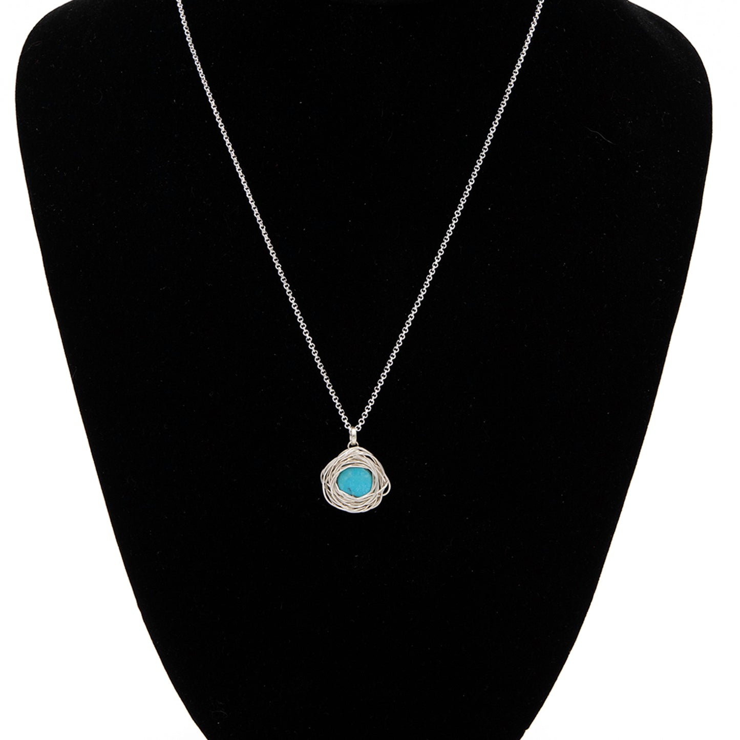 Turquoise Nest Necklace