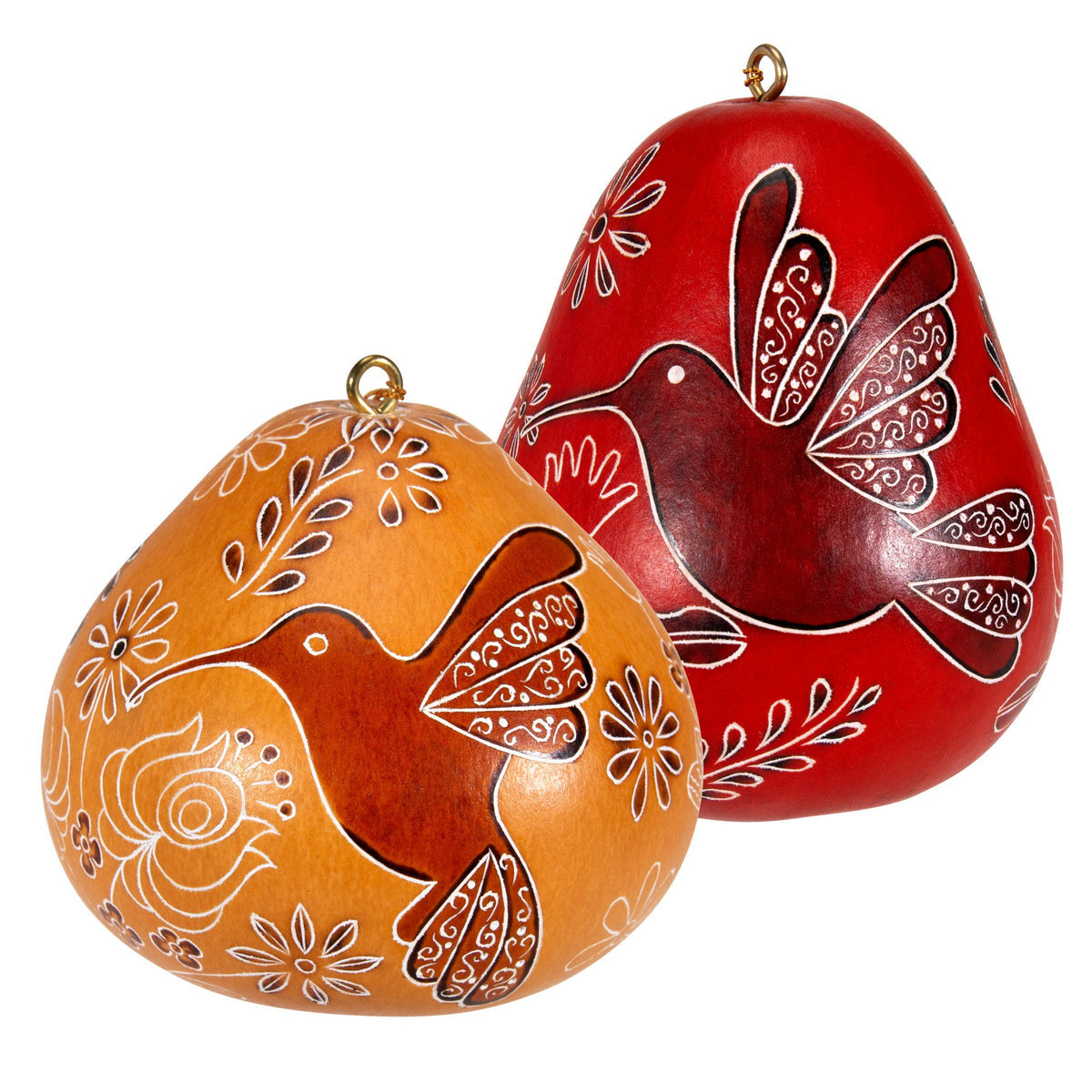 Pollinator Mini Gourd Ornament