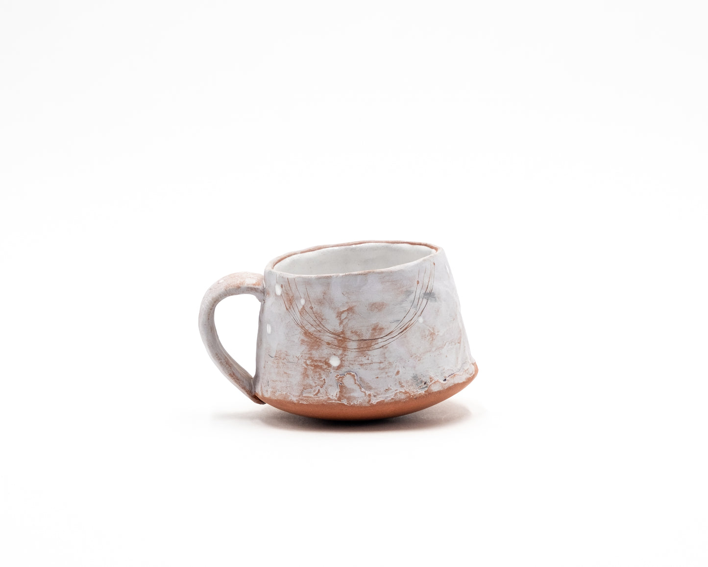 Lilac Roundy Bottom Mug