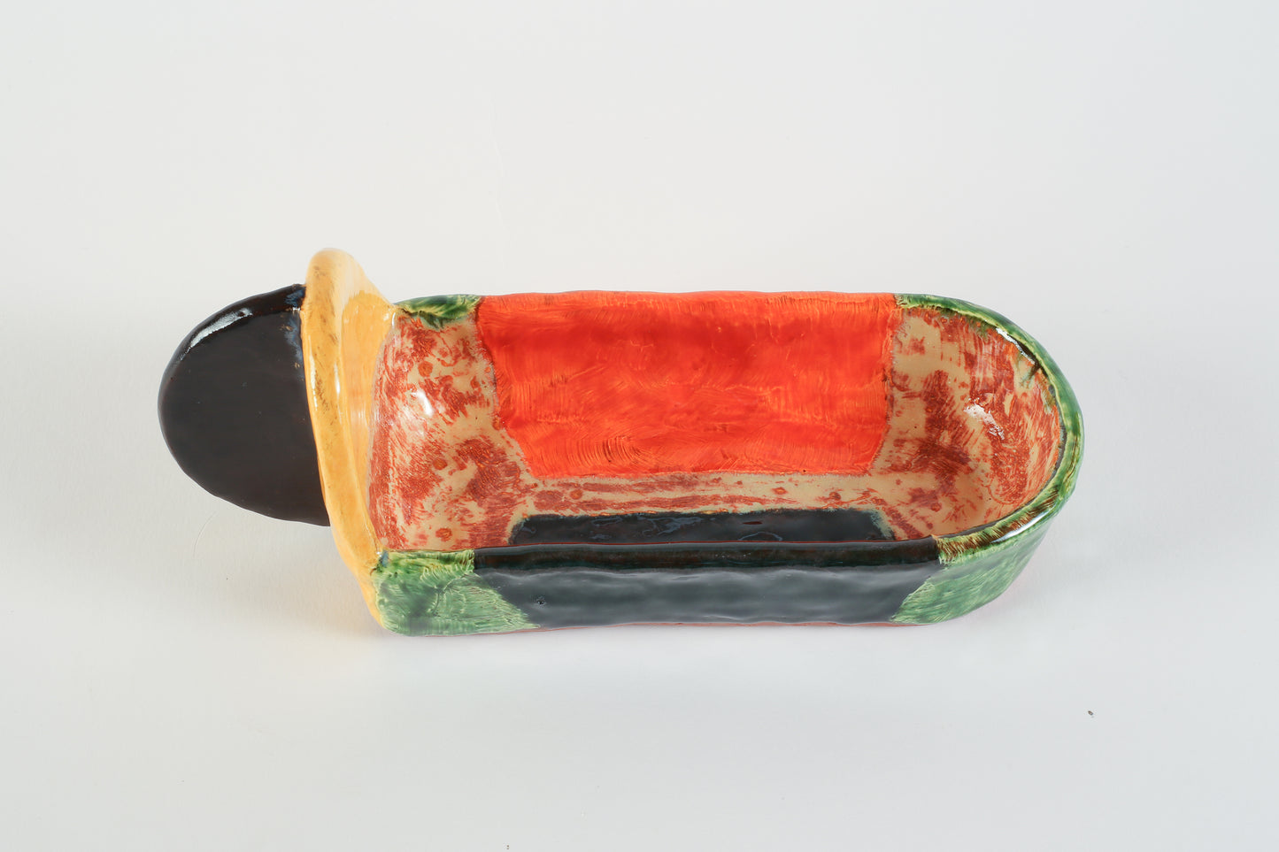 Snack Boat #42: Green & Red