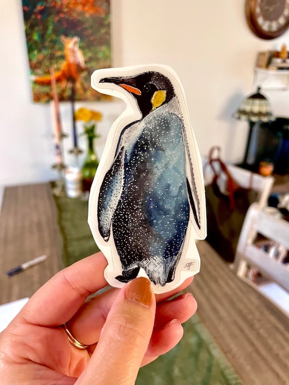 Penguin Matte Vinyl Sticker