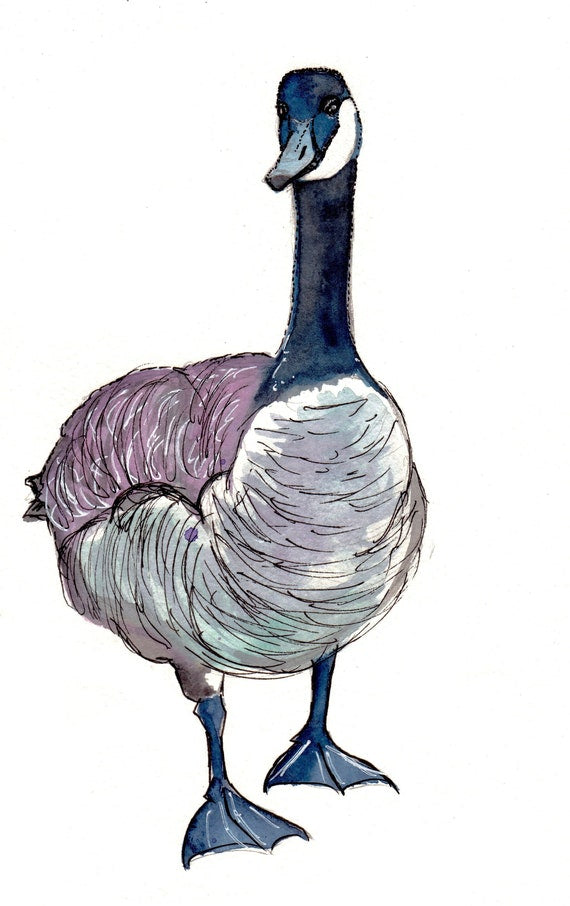 Goose Matte Vinyl Sticker