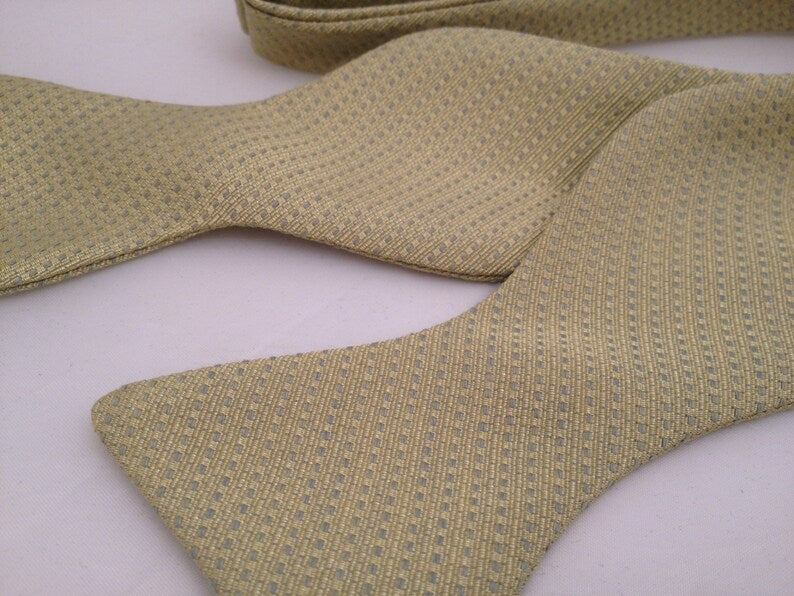Hand Stitched Silk Bow Tie
