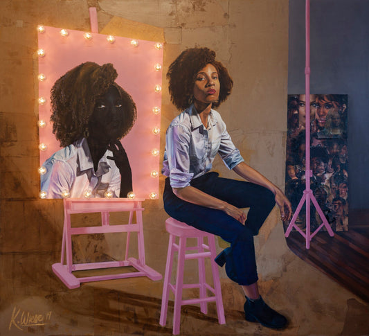 "if a black woman is afraid of the dark is she afraid of a shadow or herself" Tote