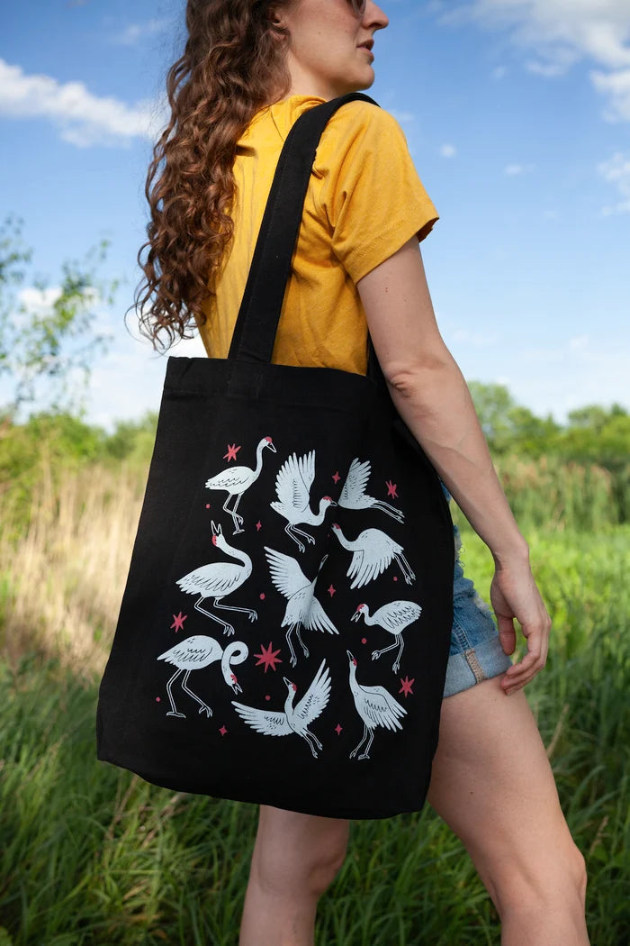 Sandhill Crane Tote Bag