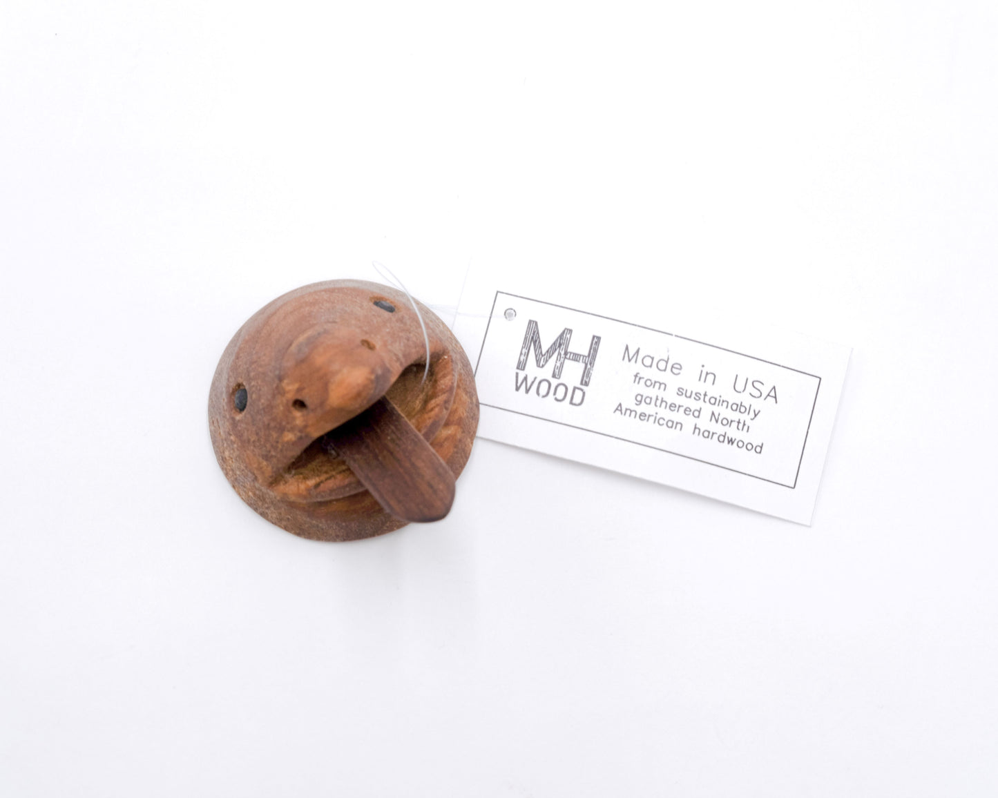 Toad Head Carving