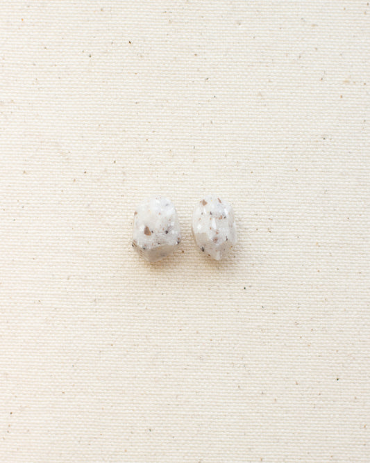 Carved Corian Earrings