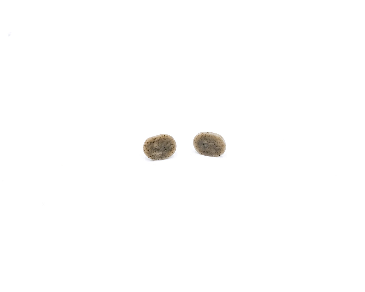 LG Oval Tan Studs
