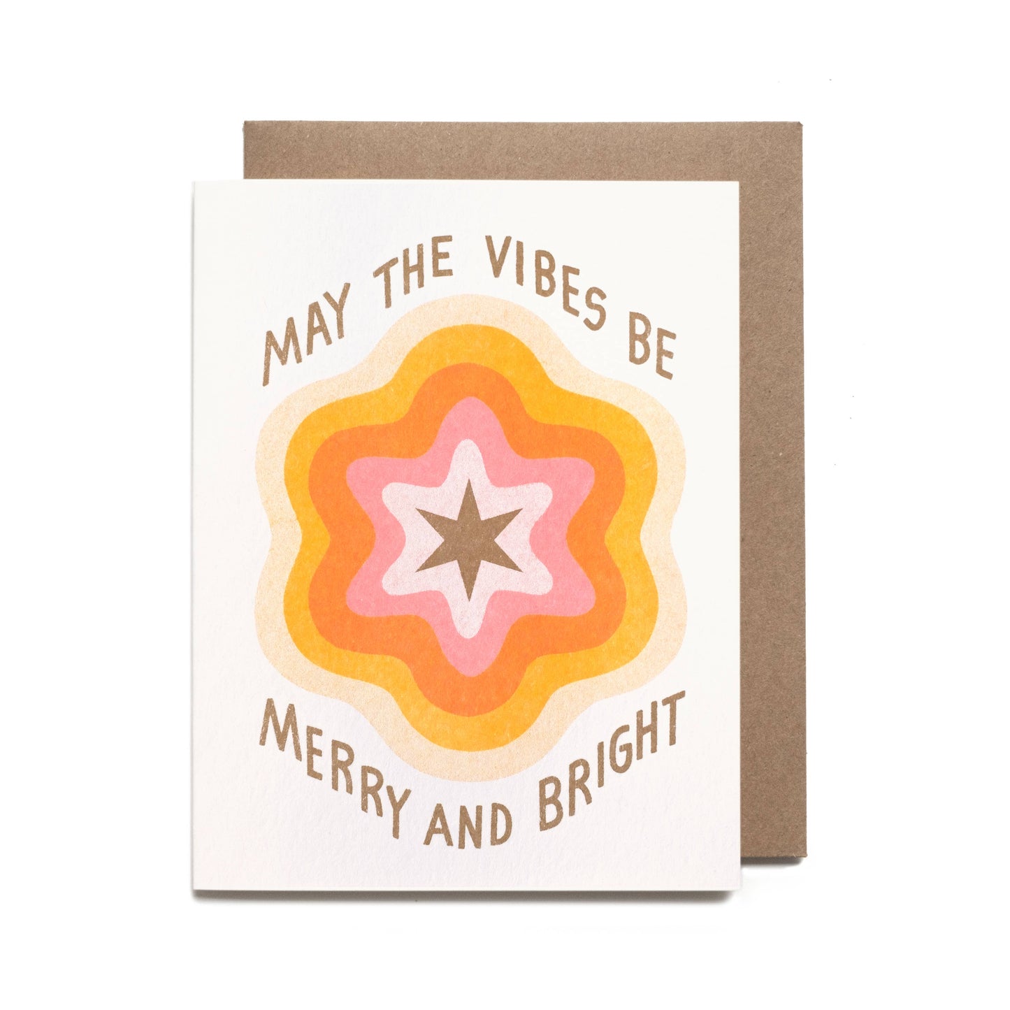 Merry and Bright Vibes Card