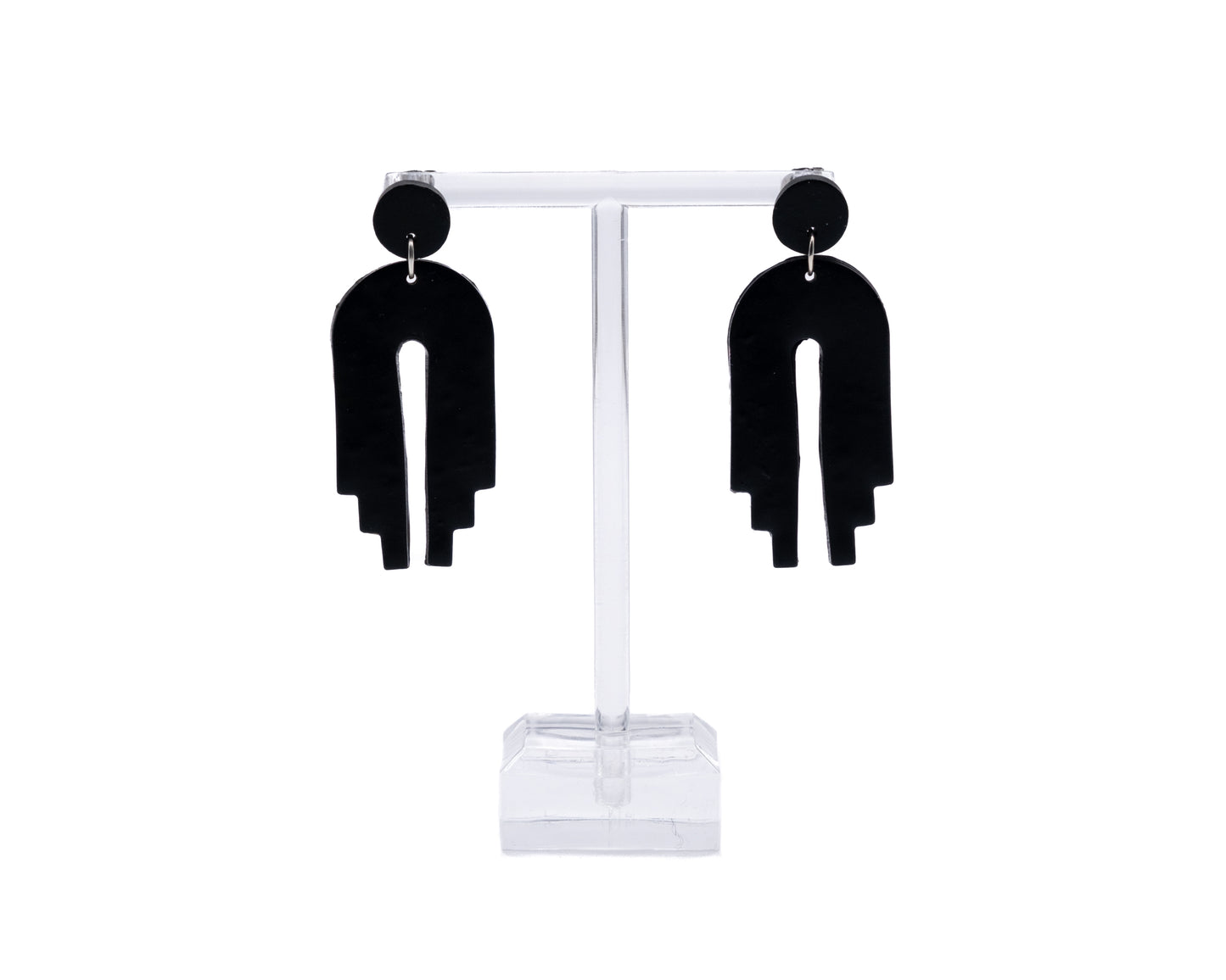 LG Black Dangle Earrings