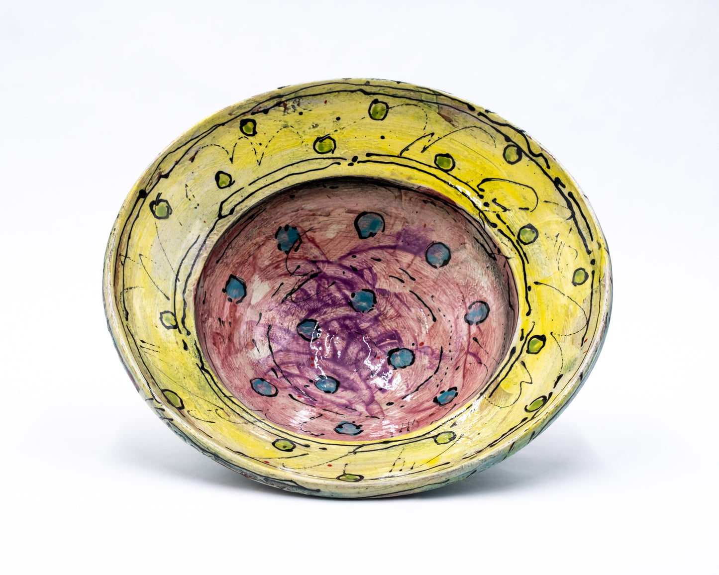 CMYK Series: Green Serving Bowl