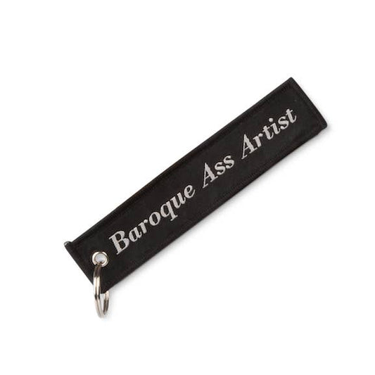 Baroque Ass Artist Keyring
