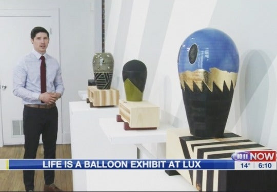 1011 Now Feature: "Louie LaBudda displays his ceramics works at the Lux"