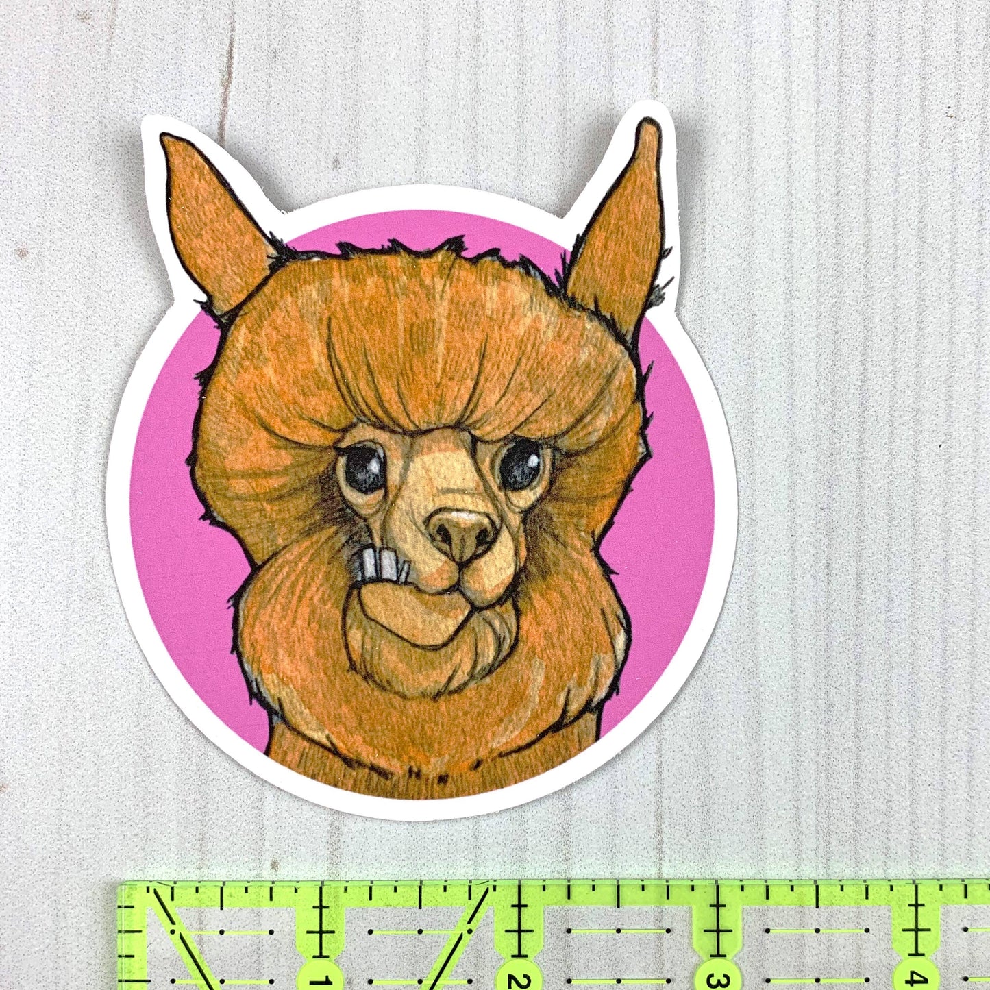 Alpaca Vinyl Sticker