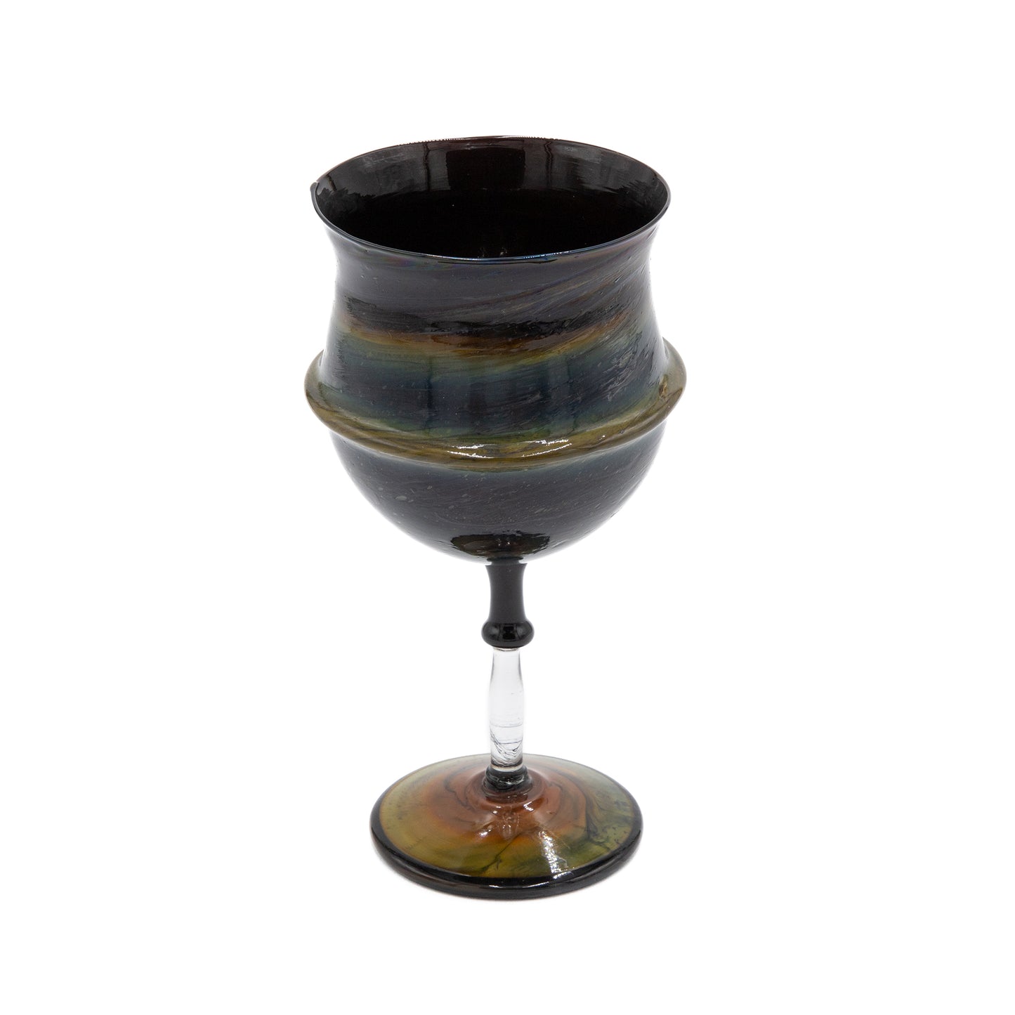 Saturn Glass Goblet