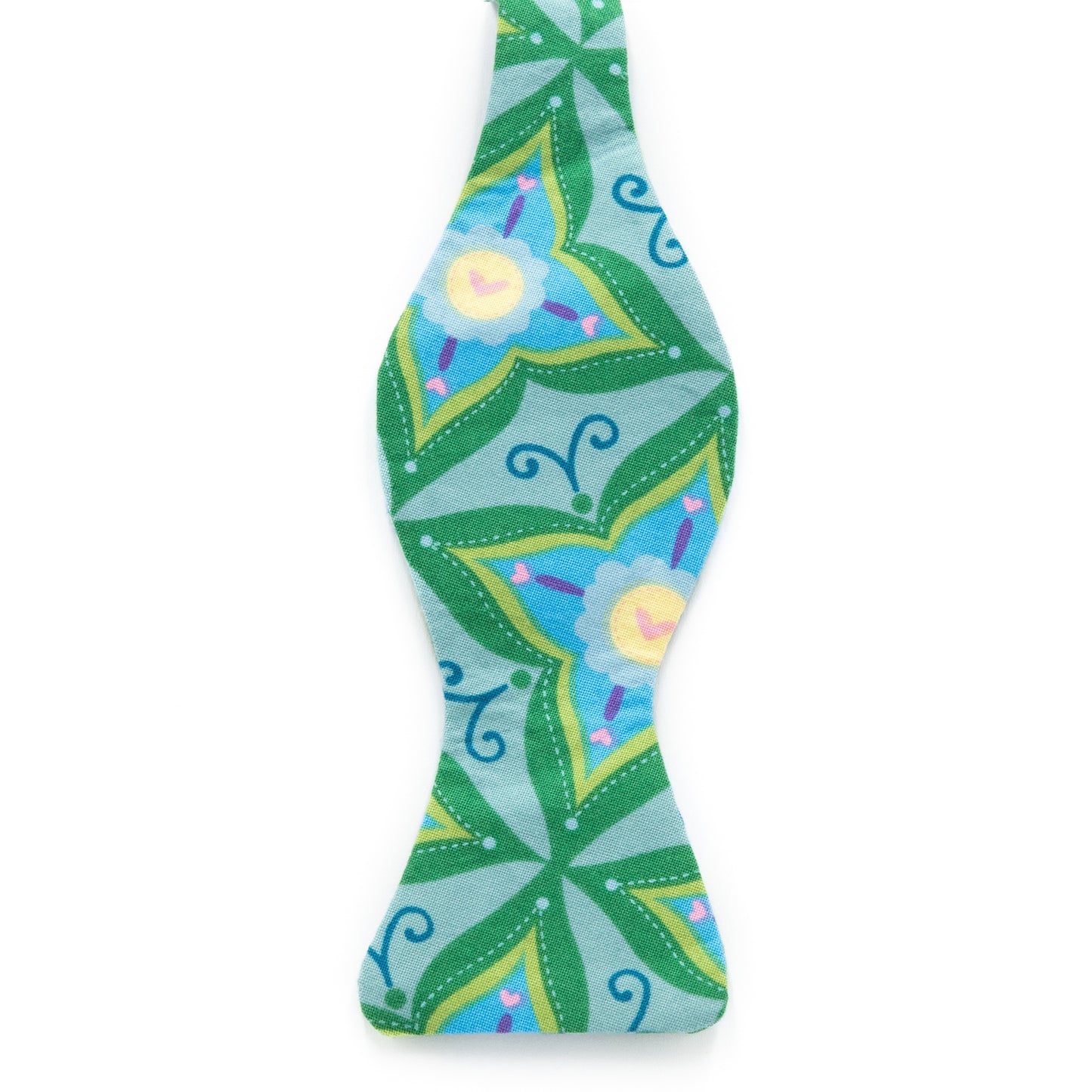 Assorted Prints Hand-Stitched Bow Tie