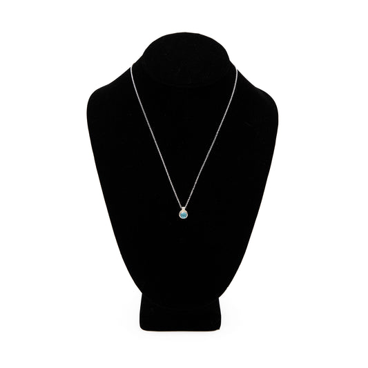6mm Apatite Nugget Necklace