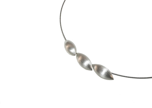 C015.1 Three Almond Necklace