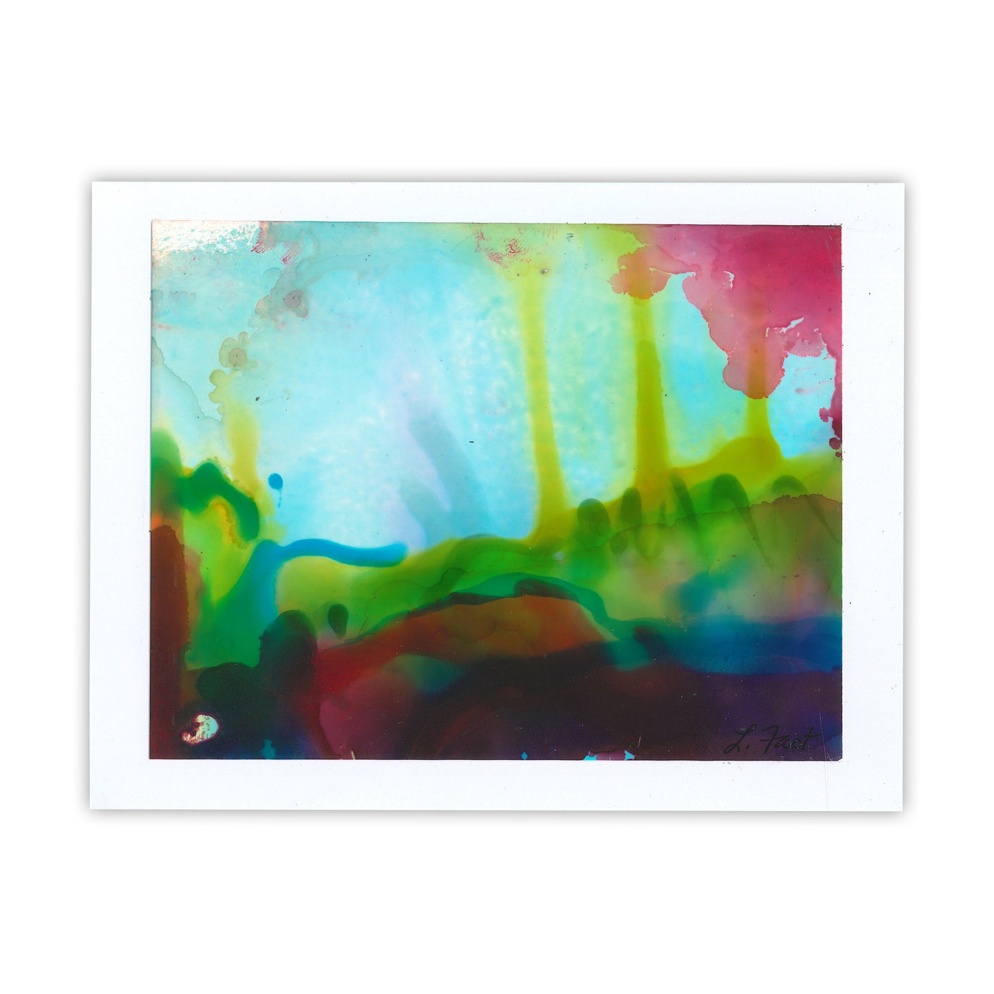 Alcohol Ink Greeting Cards