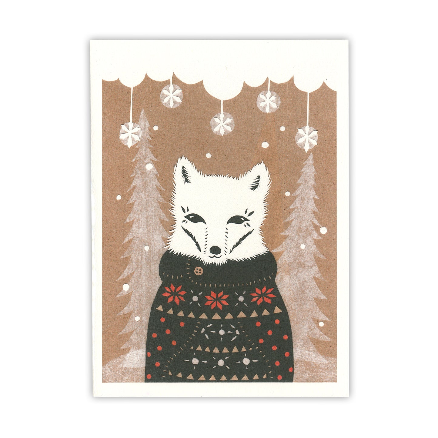 Winter Fox Card