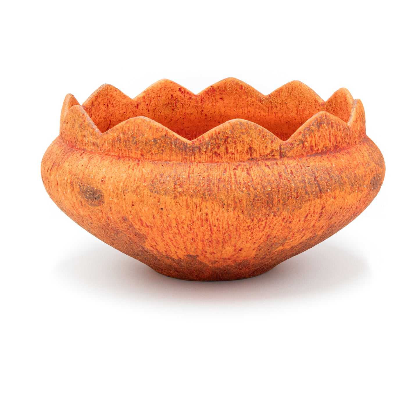 Big Zig Zag Bowl (Orange)