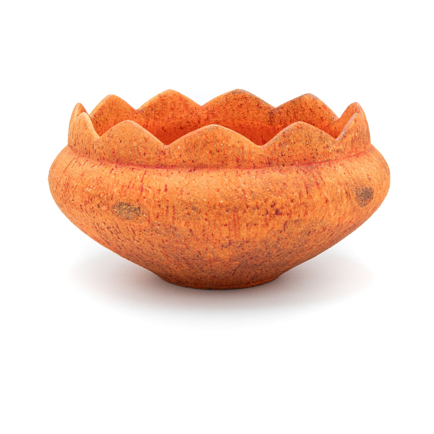 Big Zig Zag Bowl (Orange)