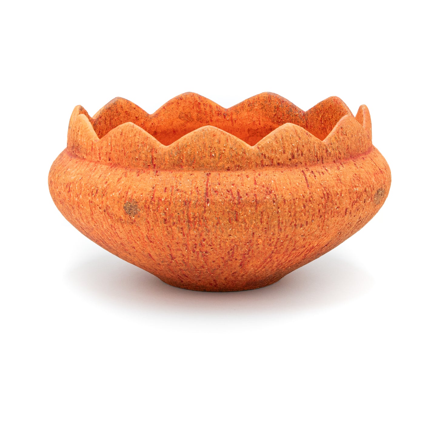 Big Zig Zag Bowl (Orange)