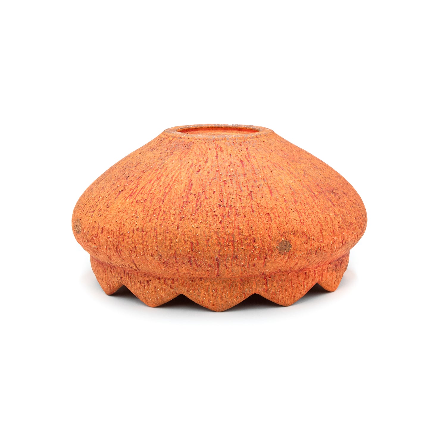 Big Zig Zag Bowl (Orange)