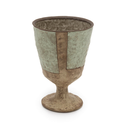 Blue Window Goblet