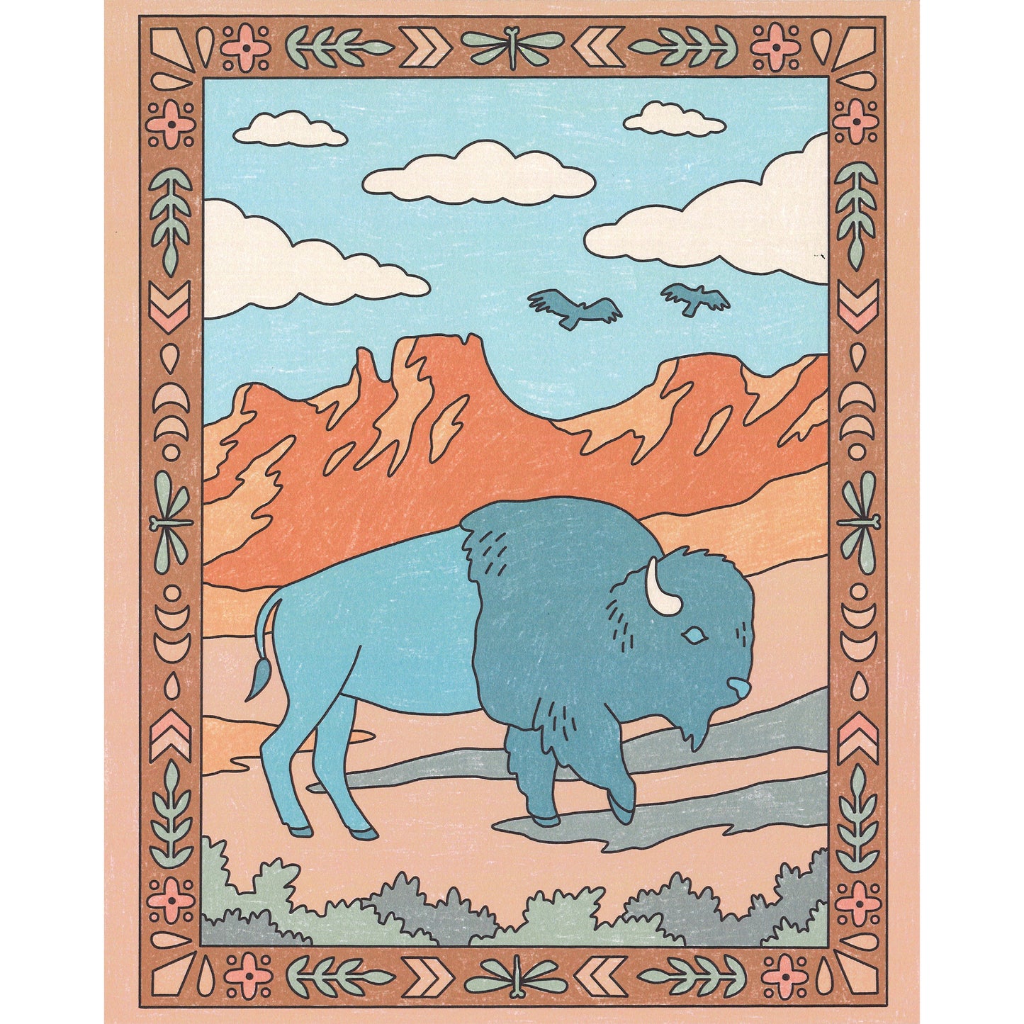 Buffalo Print