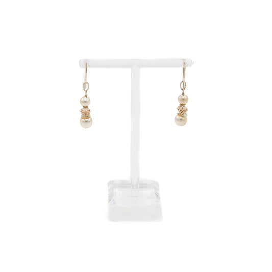 Champagne Pearl Earrings