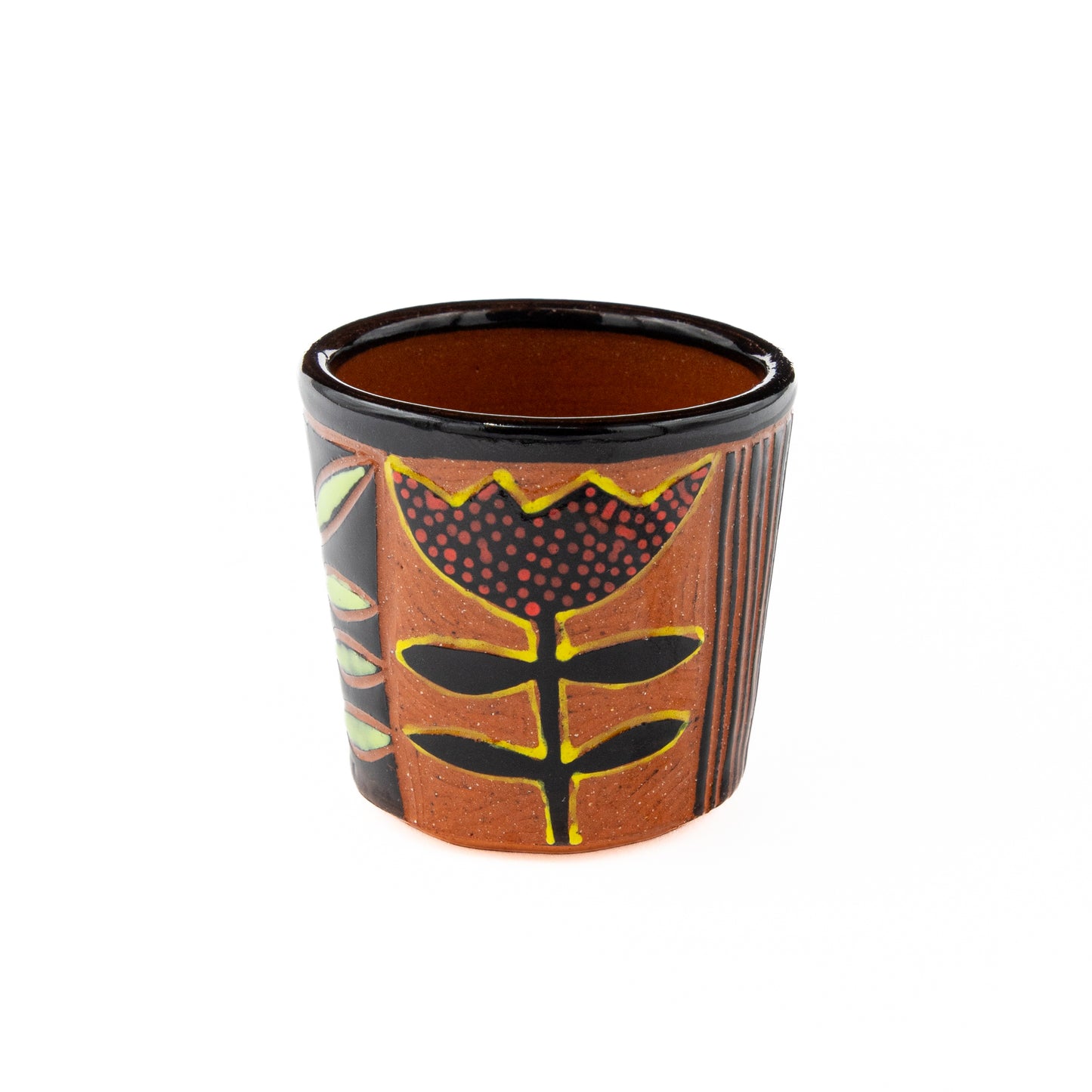 Color Patterned Shot Glass
