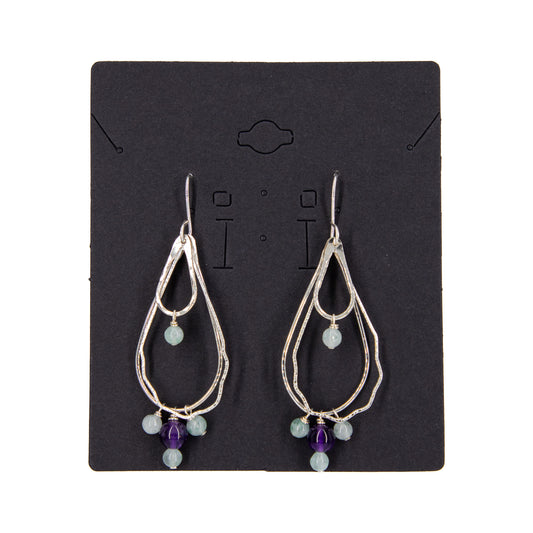 Frosty Drop Earrings