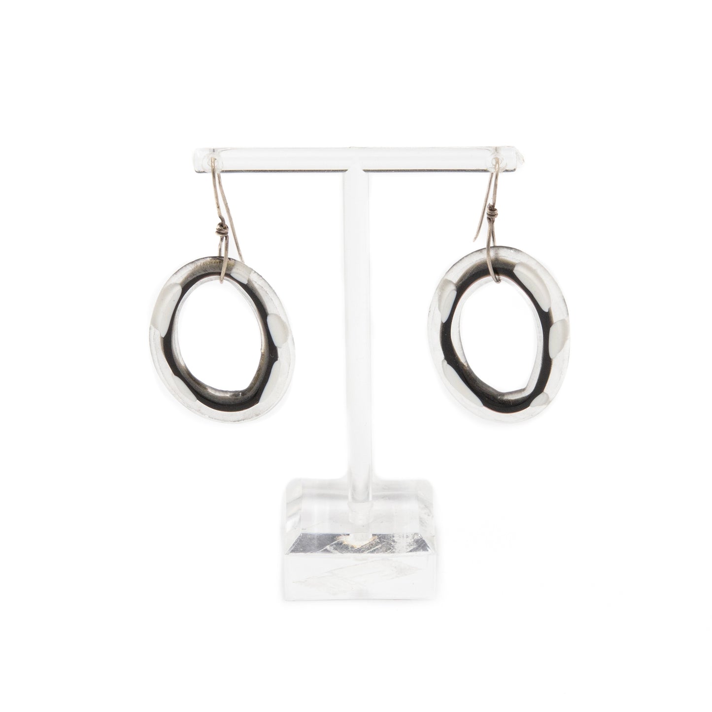 Hoop Glass Earrings