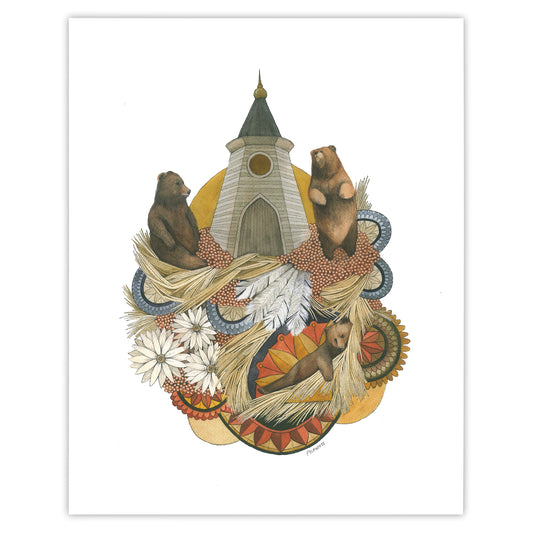 House of Bear Print