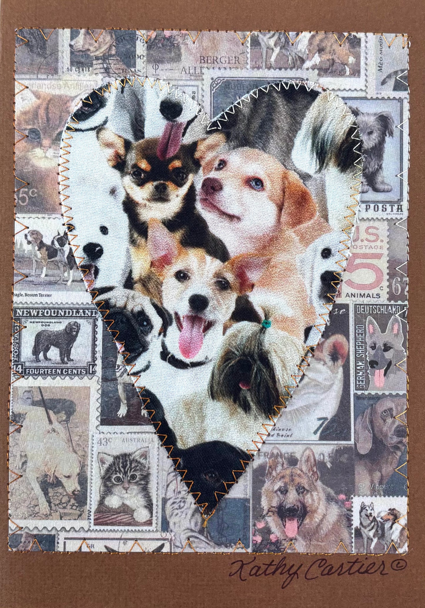 Assorted Art Cards by Kathy Cartier