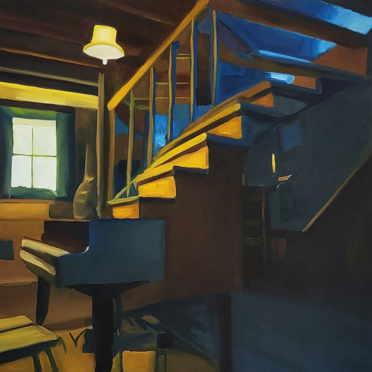 Lamp Glow print 8x8"