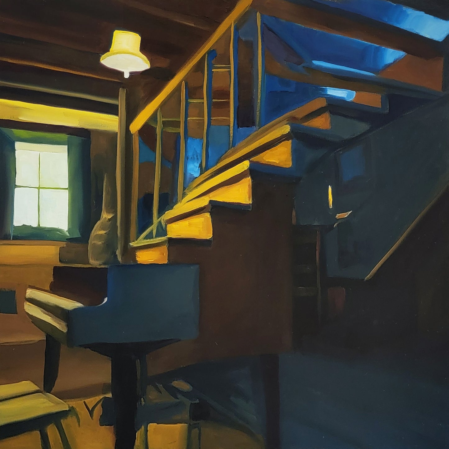 Lamp Glow print 6x6"