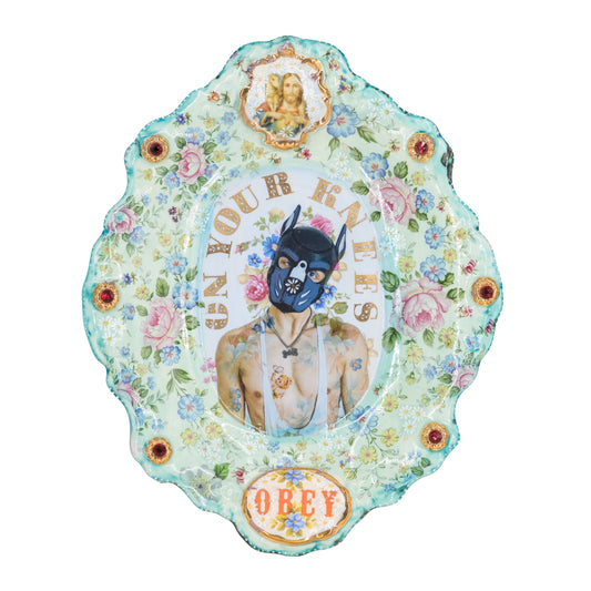 “On Your Knees” Plate