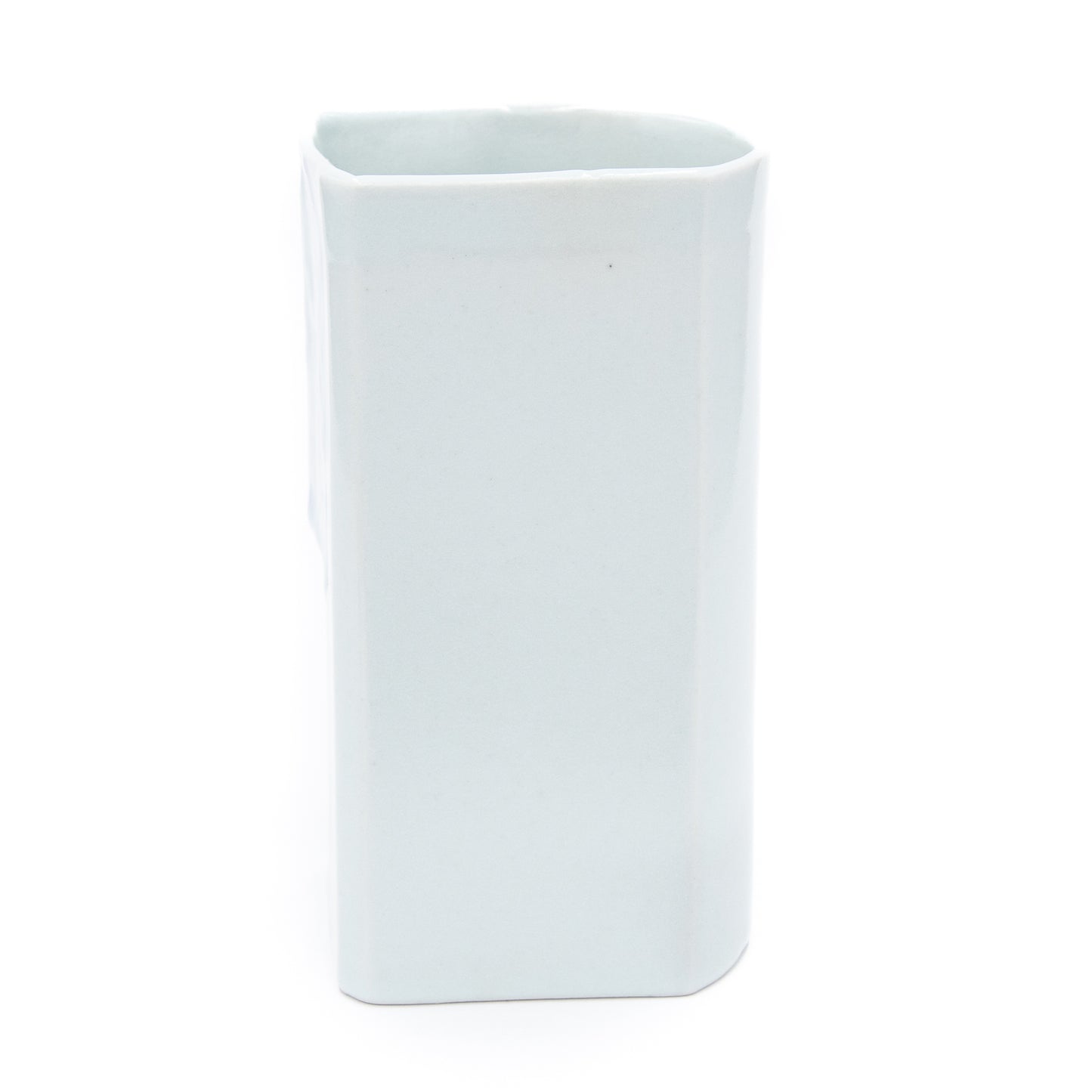 Light Blue Slip-Casted Vessel
