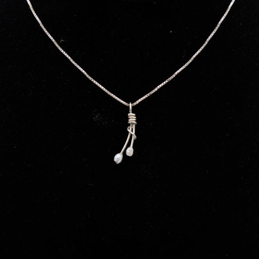 Sterling Silver & Pearl Pendant – 221159
