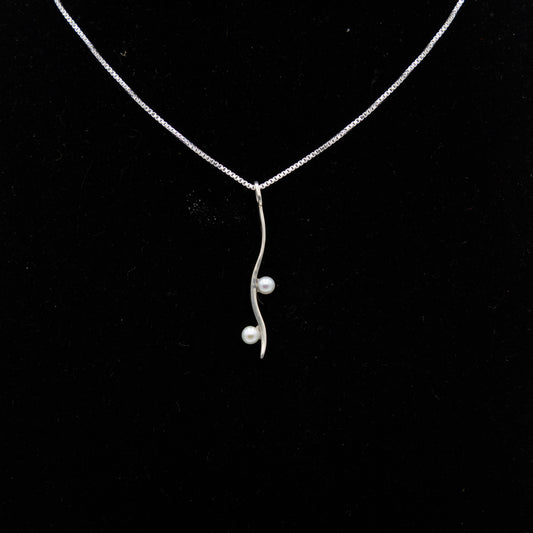 Sterling Silver & Pearl Pendant – 272789