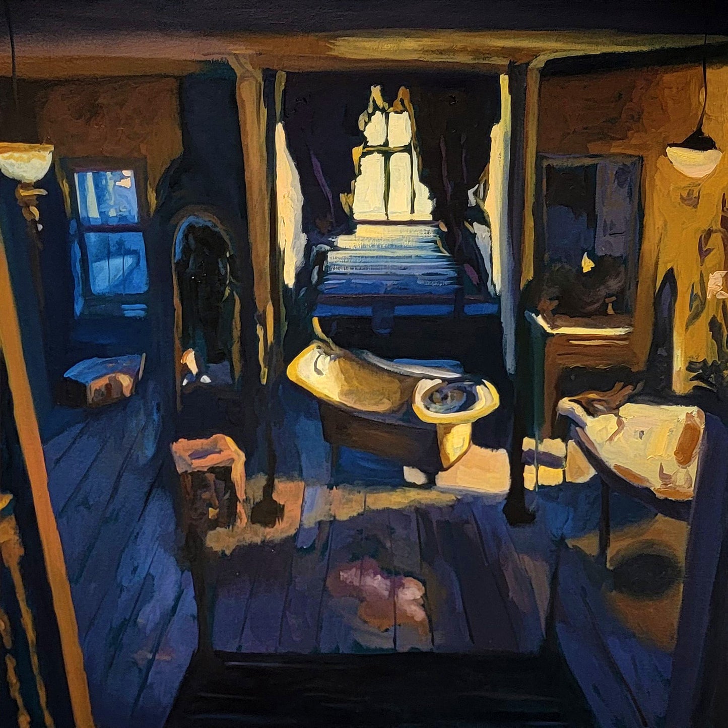 Nocturnal Spotlight print 6x6"