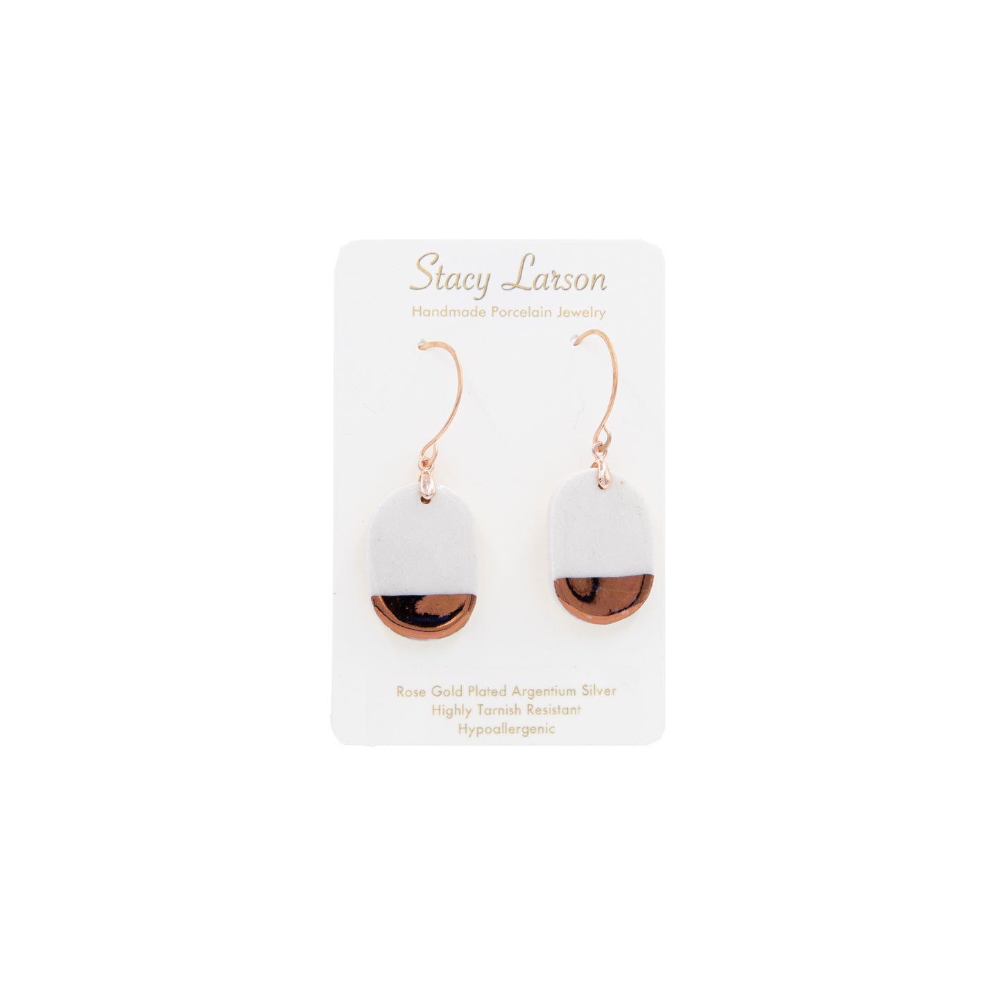 Rose Gold Earrings