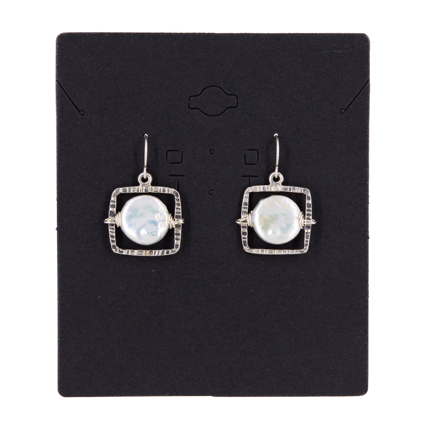 SQ CI Pearl Hook Earrings