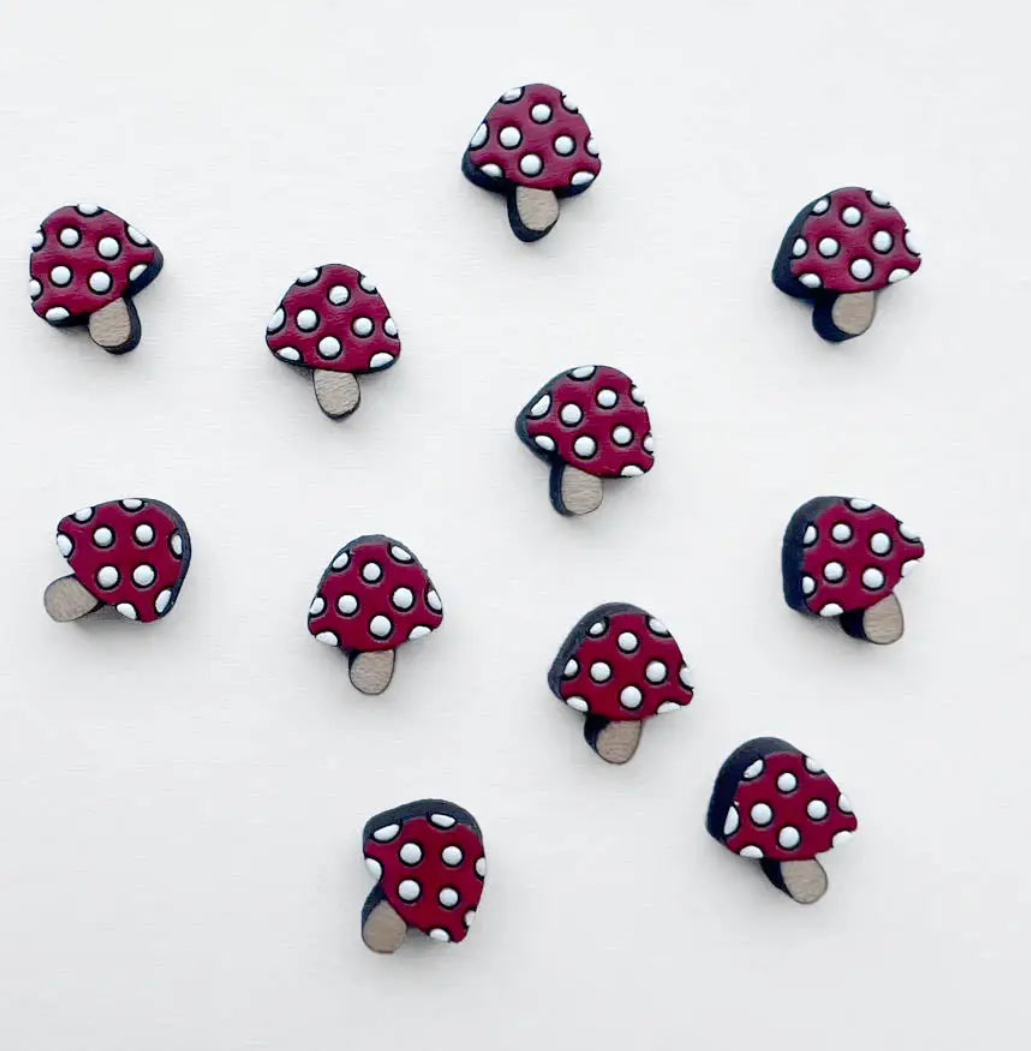 Various Wood Stud Earrings