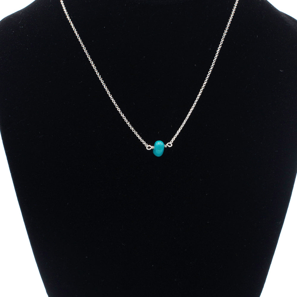 Sleeping Beauty Turquoise 16" Necklace